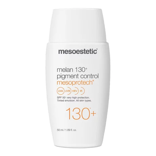 Депігментуючий сонцезахисний крем з тоном Мелан 130+ SPF 50 Mesoestetic Mesoprotech Melan 130 + Pigment Control, 50 мл