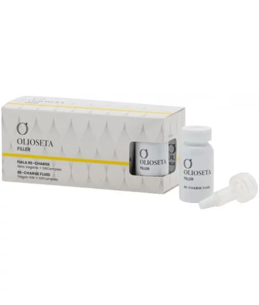 Восстанавливающий филлер-флюид для волос Barex Olioseta Filler Re-Charge Fluid 15 мл