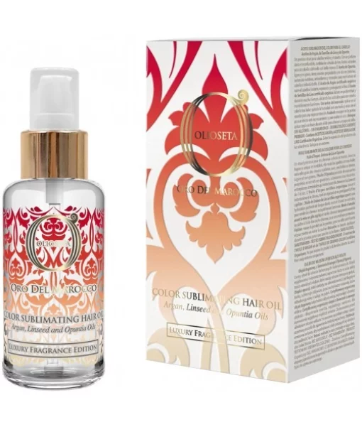 Масло Изысканность цвета Barex Olioseta Oro del Marocco Color Sublimating Hair Oil