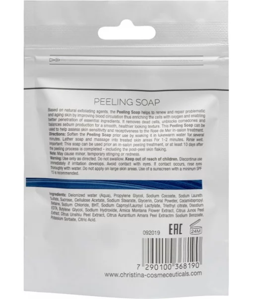 Мыльный пилинг Christina Rose De Mer Peeling Soap 30 г