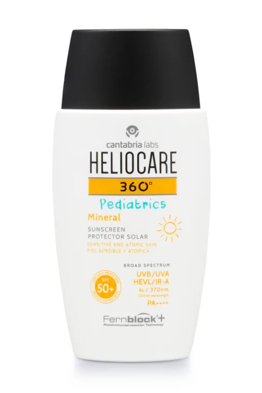 Детский минеральный солнцезащитный гель-крем SPF 50+ Cantabria Labs Heliocare SPF 50+