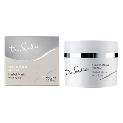 Травяная маска из алоэ для проблемной кожи Dr.Spiller Herbal Mask With Aloe, 50 мл