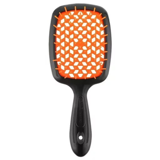 Щітка чорна з помаранчевим Janeke Superbrush Standart