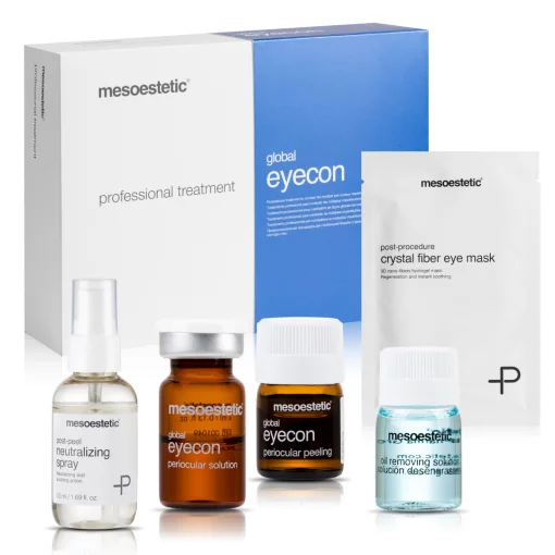 Профессиональный обзор по периорбитальной зоне "Глобал Айкон" Mesoestetic Global Eyecon, 2 процедуры