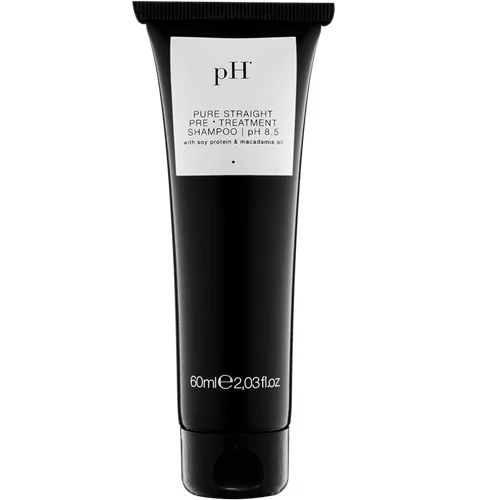 pH PURE STRAIGHT НАБОР Подготовительный шампунь 60мл + Крем-актив 60мл +Закрепительная маска 60мл