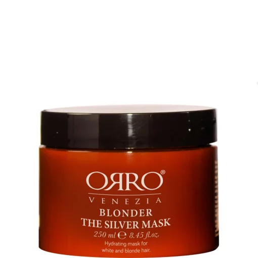 Срібна маска для світлого волосся ORRO BLONDER Silver Mask, 250 мл
