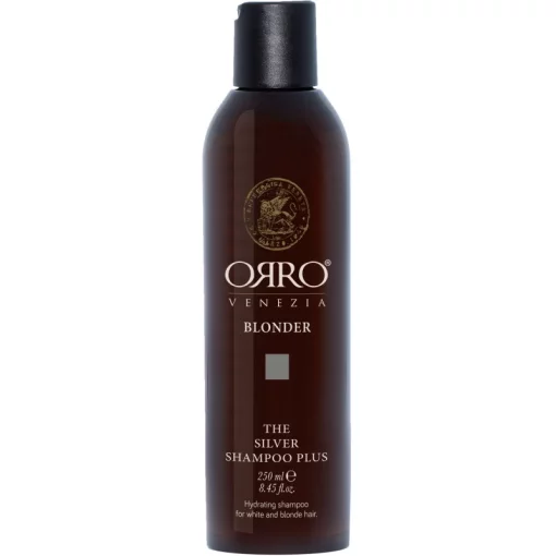 Серебряный шампунь плюс для светлых волос ORRO BLONDER Silver Shampoo Plus, 250 мл