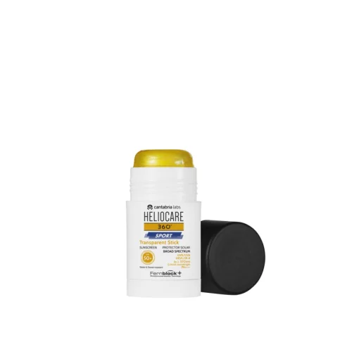 Солнцезащитный сток для занятий спортом Heliocare 360&ordm; Sport Transparent Stick SPF50+
