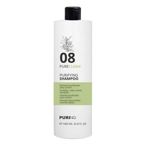 Очищающий шампунь для чувствительной и жирной кожи головы Puring 08 Pureclean Purifying