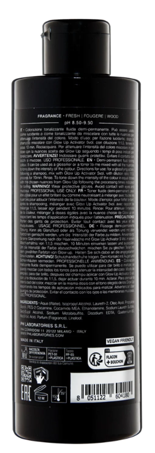 Деміперманентна фарба-флюїд GLOW UP GLOSS 400 мл