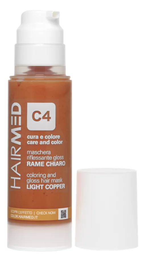 Тонирующая маска HAIRMED C4 Светлая медь, 150 мл