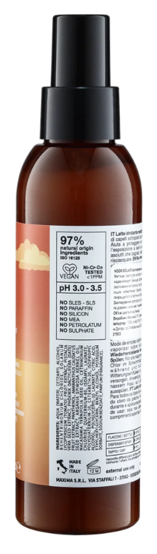 Увлажняющее молочко для волос NOOK SOLAR, 150 мл