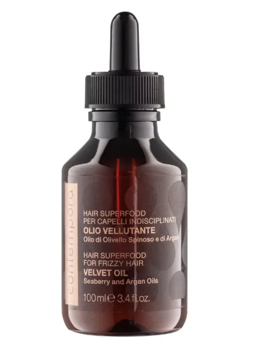 Розгладжувальна олія &laquo;Сяйливий оксамит&raquo; з олією аргани й обліпихи Contempora, 100 мл