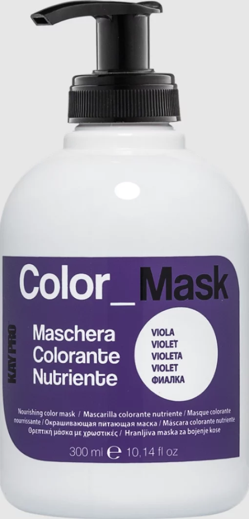 Поживна маска відтінків KayPro Color Mask 300 мл, Фіолетова/Фіалка