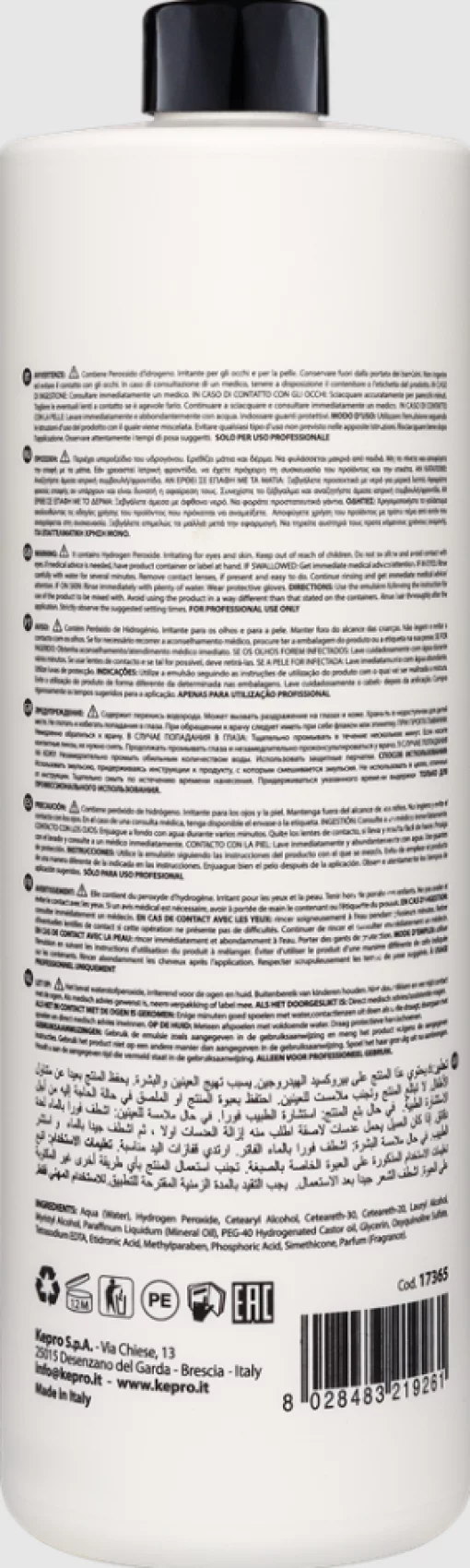 Окислительная эмульсия к крем-краске iColori Oxidising Emulsion 30 vol. (9%), 1000 мл