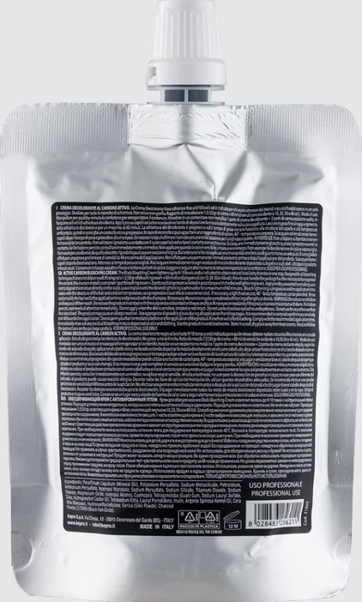 Крем, що знебарвлює, з активованим вугіллям до 10 тонів KayPro, 250 г