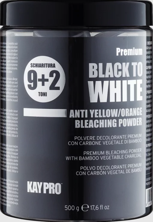 Пудра осветляющая до 11 уровней KayPro Black to White 9+2