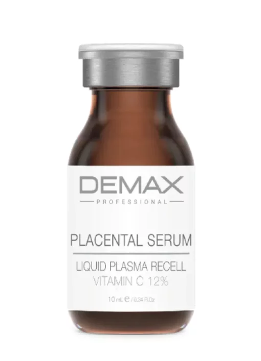 Плацентарная сыворотка с витамином С Жидкая плазма Demax Placental liquid plasma recell vitamin C 12% 10 мл