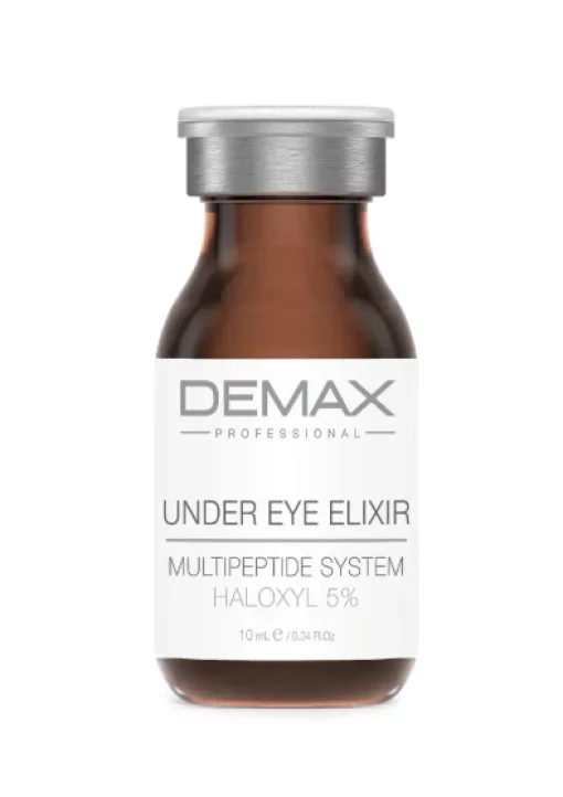 Мультипептидная сыворотка эликсир Demax Under eye elixir для периорбитальной зоны 10 мл