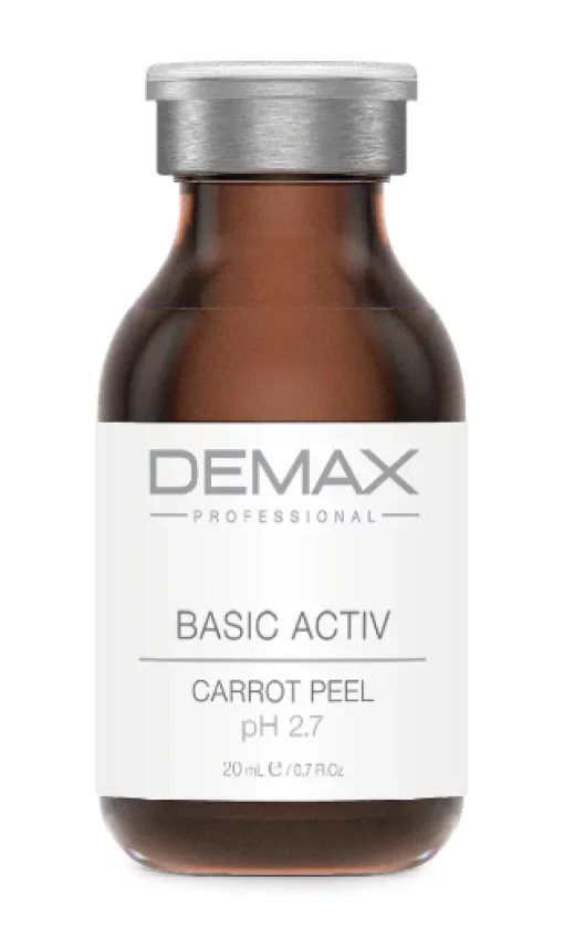 Базовый пилинг на основе мякоти моркови Demax Basic activ carrot peel 20 мл