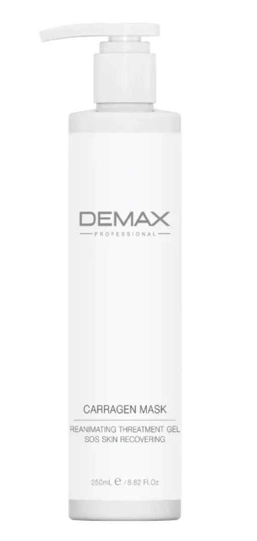 Гель маска реаниматор Demax Carragen mask на основе каррагена 250 мл