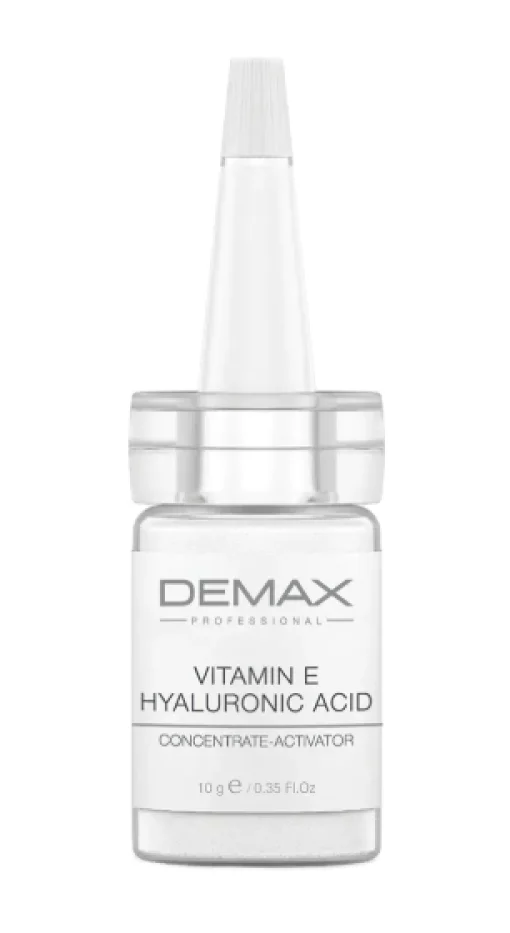 Активна сироватка Вітамін Е + гіалуронова кислота Demax Vitamin E hyaluronic acid 10 г