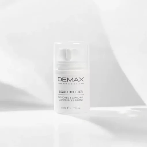 Бустер для лица экзосомы и бакучиол Demax LIQUID BOOSTER exosomes bakuchiol multipeptides firming 50 мл екзосоми і бакучіол Demax LIQUID BOOSTER exosomes bakuchiol multipeptides firming 50 мл